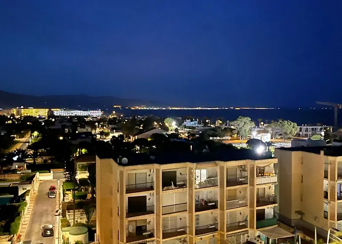 Apartamento Roquetas De Mar Urbanizacion, 2 Dormitorios, Gran Terraza Con Vista Al Mar, Wi-Fi, Parking Y Piscina